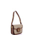 Horsebit 1955 Shoulder Bag GG Coated Canvas with Leather Small