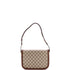 Horsebit 1955 Shoulder Bag GG Coated Canvas with Leather Small