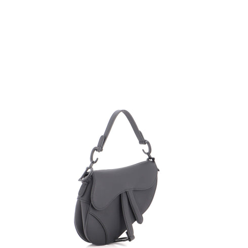 Ultra Matte Saddle Handbag Leather Mini