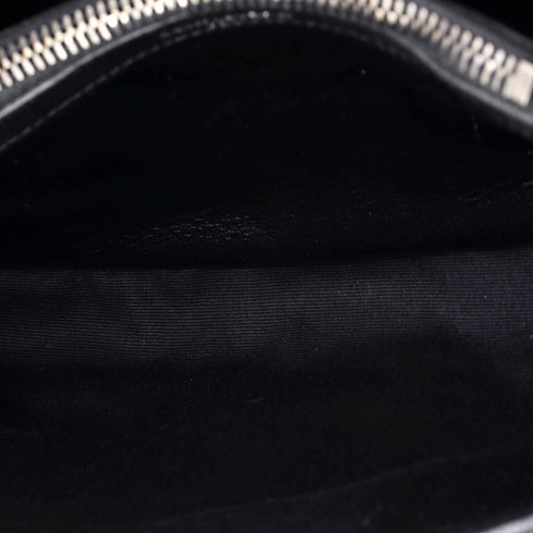 Classic Monogram College Bag Matelasse Chevron Leather Medium