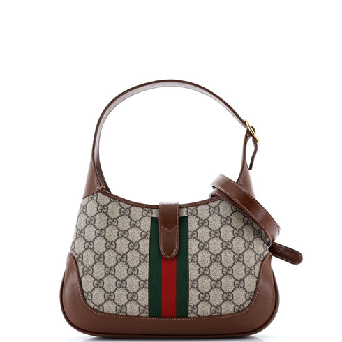 Jackie 1961 Hobo GG Coated Canvas Small