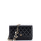 Pearl Charm Wallet on Chain Quilted Glazed Calfskin