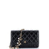 Pearl Charm Wallet on Chain Quilted Glazed Calfskin