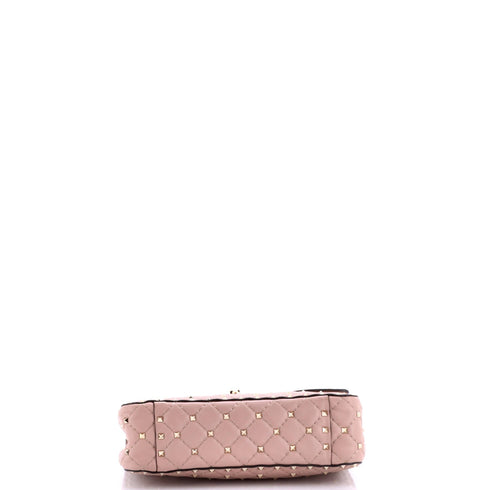 Rockstud Spike Flap Bag Quilted Leather Medium