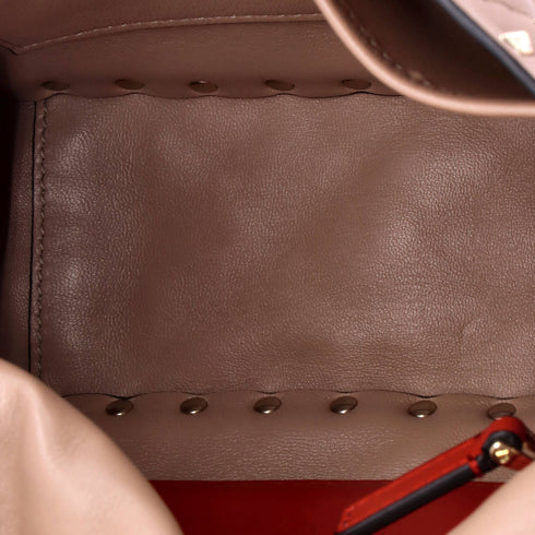 Rockstud Spike Flap Bag Quilted Leather Medium