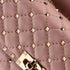 Rockstud Spike Flap Bag Quilted Leather Medium