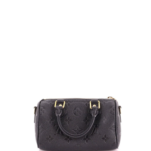 Speedy Bandouliere NM Bag Monogram Empreinte Leather Nano