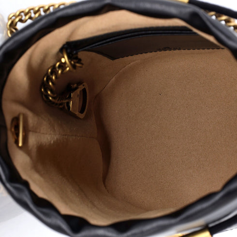 GG Marmont Bucket Bag Matelasse Leather Mini