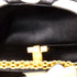 Roman Stud Top Handle Bag Quilted Leather Small