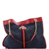 Rajah Chain Tote Suede Large