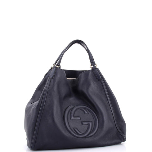 Soho Shoulder Bag Leather Large