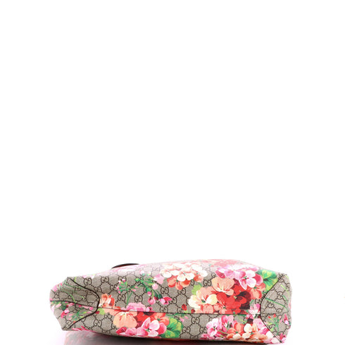 Reversible Tote Blooms GG Print Leather Medium