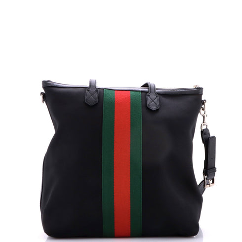Web Zip Tote Techno Canvas Medium