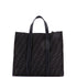 Convertible Open Tote Zucca Jacquard Fabric and Leather Large