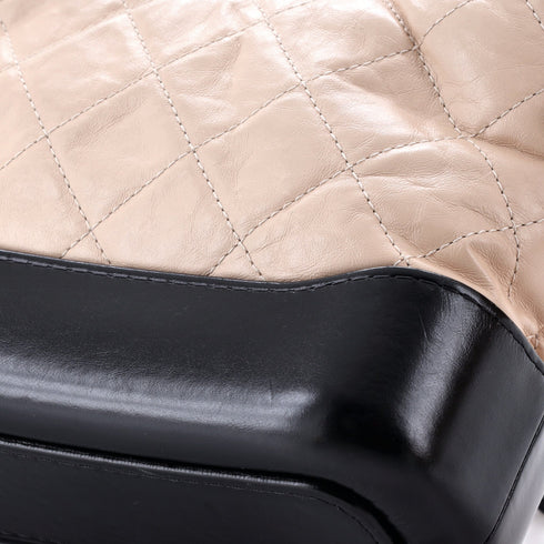 Gabrielle Hobo Quilted Aged Calfskin Small