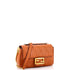 Midi Baguette Chain Bag Zucca Embossed Leather Small