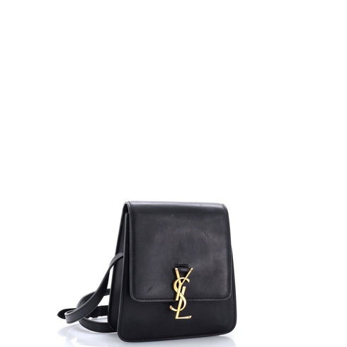 Kaia Flap Satchel Leather North South