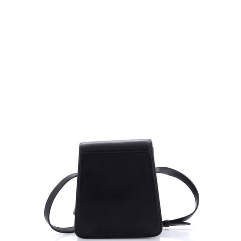 Kaia Flap Satchel Leather North South