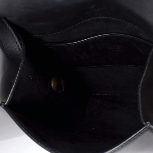 Kaia Flap Satchel Leather North South