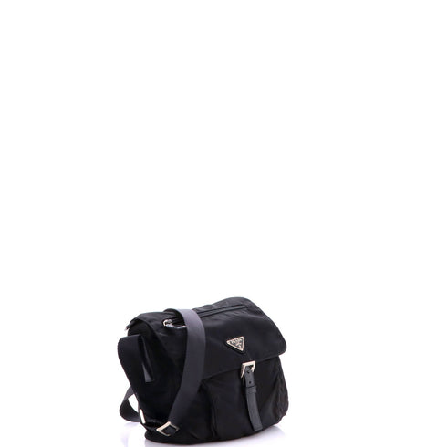 Buckle Messenger Bag Tessuto Small