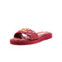Women's CC Slide Sandals Stitched Leather