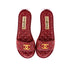 Women's CC Slide Sandals Stitched Leather