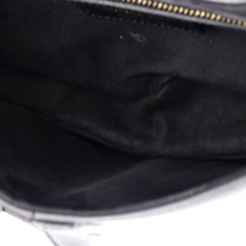Saddle Handbag Leather Medium