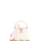 Capucines Capushell Bag Leather with Mother of Pearl Mini