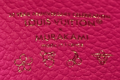 x Takashi Murakami Romy Card Holder Monogram Multicolor and Leather