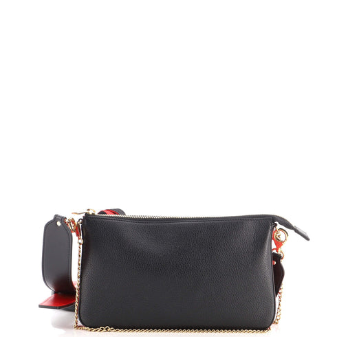 Loubila Hybrid Zip Crossbody Bag Leather