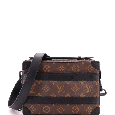 Handle Soft Trunk Bag Macassar Monogram Canvas