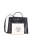 Herbag Zip Berline Vache Canvas and Leather 31