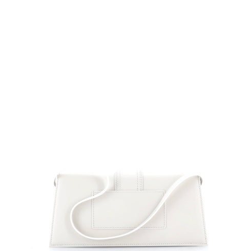 Le Bambino Top Handle Flap Bag Leather Long