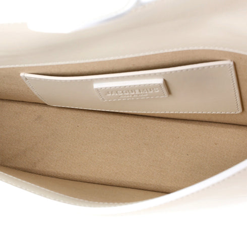 Le Bambino Top Handle Flap Bag Leather Long