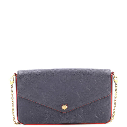Felicie Pochette Monogram Empreinte Leather