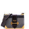 Cahier Crossbody Bag Leather and Saffiano Leather Small