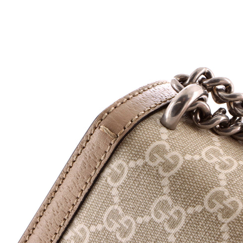 Dionysus Bag GG Coated Canvas with Leather Small