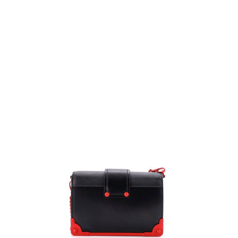 Cahier Crossbody Bag Embellished Leather Small