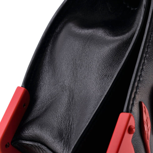 Cahier Crossbody Bag Embellished Leather Small
