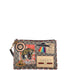 Courrier Pouch GG Coated Canvas with Applique