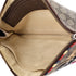 Courrier Pouch GG Coated Canvas with Applique