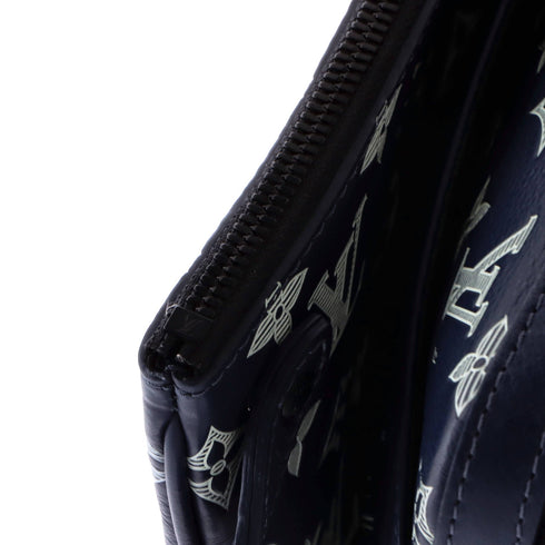 Trio Messenger Bag Monogram Shadow Leather