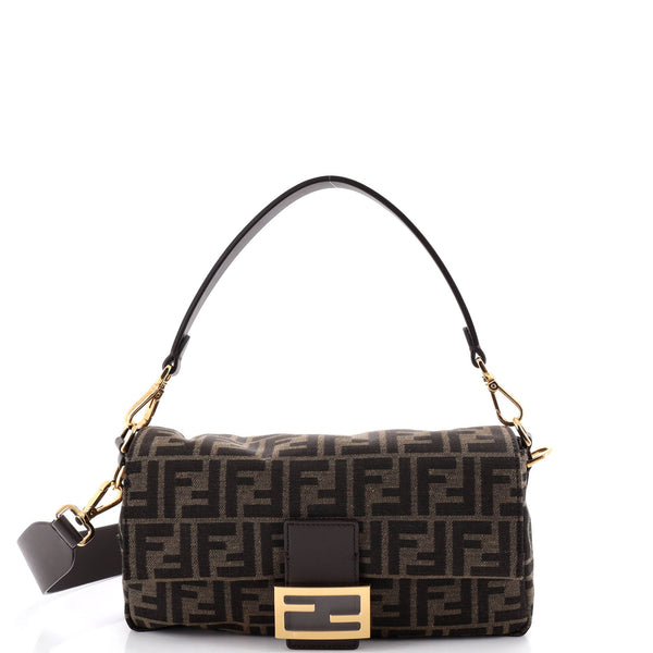 Baguette NM Bag Zucca Canvas Medium