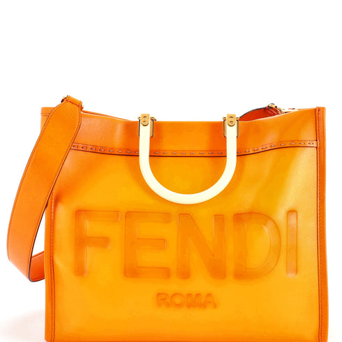 Sunshine Shopper Tote Leather Medium