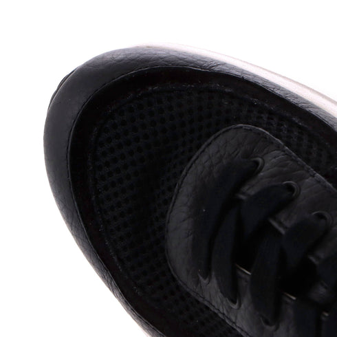 Women's CC Low-Top Sneakers Leather and Mesh