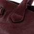 Banner Tote Leather and House Check Canvas Medium