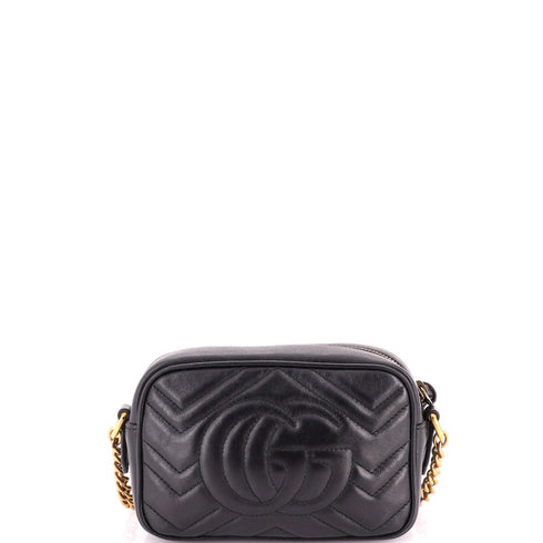 GG Marmont Shoulder Bag Matelasse Leather Mini