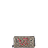 Zip Around Wallet Printed GG Coated Canvas