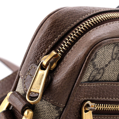 Ophidia Shoulder Bag GG Coated Canvas Mini