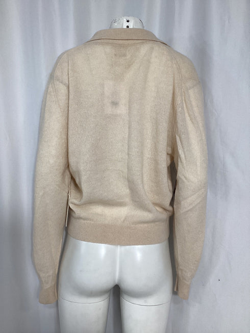 Women's Khaite Jo Sweater in Cream Cashmere